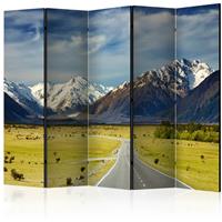 ARTGEIST 5teiliges Paravent Southern Alps Ne cm 225x172 - 