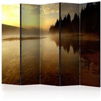 ARTGEIST 5teiliges Paravent Forest and lake I cm 225x172 - 