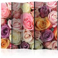 ARTGEIST 5teiliges Paravent Pastel roses II cm 225x172 