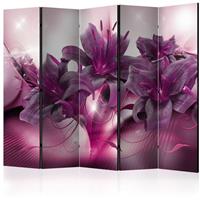 ARTGEIST 5teiliges Paravent The Purple Flame cm 225x172 - 