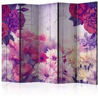 ARTGEIST 5teiliges Paravent Flowers Memories cm 225x172 