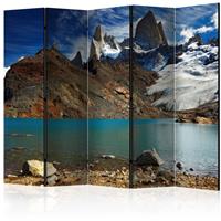 ARTGEIST 5teiliges Paravent Mount Fitz Roy P cm 225x172 - 