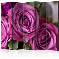 ARTGEIST 5teiliges Paravent Bunch of lila flo cm 225x172 - 