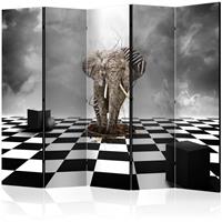 ARTGEIST 5teiliges Paravent Escape from Afric cm 225x172 - 