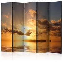 ARTGEIST 5teiliges Paravent sea sunset II cm 225x172 - 