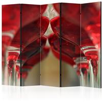 ARTGEIST 5teiliges Paravent Wine bar II Room cm 225x172 - 