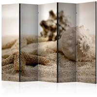 ARTGEIST 5teiliges Paravent Beach and shell I cm 225x172 - 