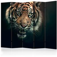 ARTGEIST 5teiliges Paravent Bengal Tiger II cm 225x172 - 