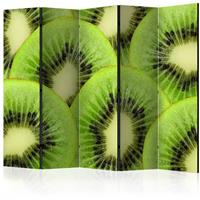 ARTGEIST 5teiliges Paravent Kiwi slices II R cm 225x172 - 