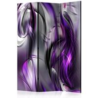 ARTGEIST 3teiliges Paravent Purple Swirls Ro cm 135x172 - 