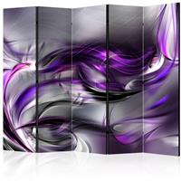 ARTGEIST 5teiliges Paravent Purple Swirls II cm 225x172 - 