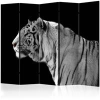 ARTGEIST 5teiliges Paravent White tiger II R cm 225x172 - 