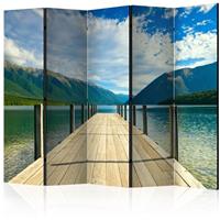 ARTGEIST 5teiliges Paravent Mountain lake bri cm 225x172 - 