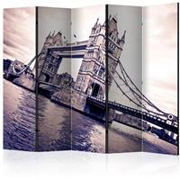 ARTGEIST 5teiliges Paravent Tower Bridge II cm 225x172 - 