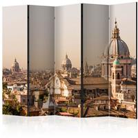 ARTGEIST 5teiliges Paravent Rome bird's eye cm 225x172 - 