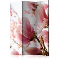 ARTGEIST 3teiliges Paravent Pink magnolia Ro cm 135x172 - 