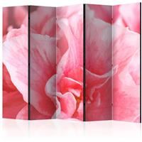 ARTGEIST 5teiliges Paravent Pink azalea flowe cm 225x172 - 