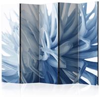 ARTGEIST 5teiliges Paravent Flower blue dah cm 225x172 - 