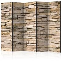 ARTGEIST 5teiliges Paravent Decorative Stone cm 225x172 - 