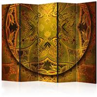 ARTGEIST 5teiliges Paravent Mandala Golden P cm 225x172 - 