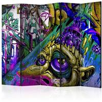 ARTGEIST 5teiliges Paravent Goblin City II R cm 225x172 - 