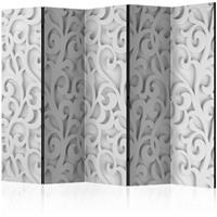 ARTGEIST 5teiliges Paravent White ornament II cm 225x172 - 