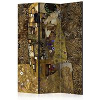 ARTGEIST 3teiliges Paravent Golden Kiss Room cm 135x172 - 