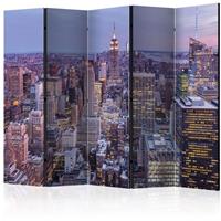 ARTGEIST 5teiliges Paravent Evening City II cm 225x172 - 