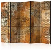 ARTGEIST 5teiliges Paravent Old Tiles II Roo cm 225x172 - 