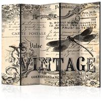 ARTGEIST 5teiliges Paravent Vintage Correspon cm 225x172 - 