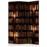 ARTGEIST 3teiliges Paravent Bookshelves Room cm 135x172 - 