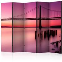 ARTGEIST 5teiliges Paravent Purple Evening II cm 225x172 - 