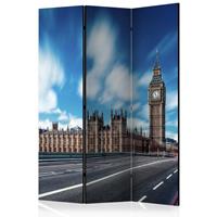 ARTGEIST 3teiliges Paravent Sunny London Roo cm 135x172 - 