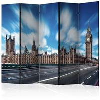 ARTGEIST 5teiliges Paravent Sunny London II cm 225x172 - 