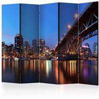 ARTGEIST 5teiliges Paravent City Lights II R cm 225x172 - 