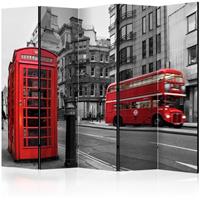 ARTGEIST 5teiliges Paravent London Icons II cm 225x172 - 