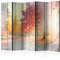 ARTGEIST 5teiliges Paravent Autumn Sun II Ro cm 225x172 - 