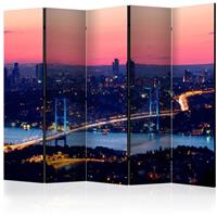 ARTGEIST 5teiliges Paravent Bosphorus Bridge cm 225x172 - 