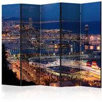 ARTGEIST 5teiliges Paravent Illuminated Barce cm 225x172 - 