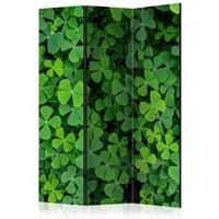 ARTGEIST 3teiliges Paravent Green Clover Roo cm 135x172 - 