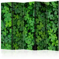 ARTGEIST 5teiliges Paravent Green Clover II cm 225x172 - 