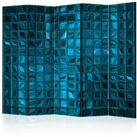 ARTGEIST 5teiliges Paravent Azure Mosaic II cm 225x172 - 