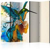 ARTGEIST 5teiliges Paravent Bird's Music II cm 225x172 - 