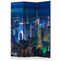 ARTGEIST 3teiliges Paravent Manhattan night cm 135x172 - 