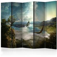 ARTGEIST 5teiliges Paravent Flight over the L cm 225x172 - 