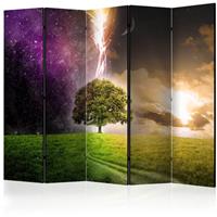 ARTGEIST 5teiliges Paravent Magic Tree II Ro cm 225x172 - 