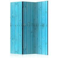 ARTGEIST 3teiliges Paravent The Blue Boards cm 135x172 - 