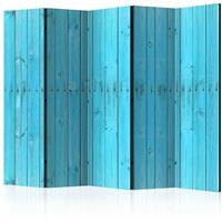 ARTGEIST 5teiliges Paravent The Blue Boards I cm 225x172 - 