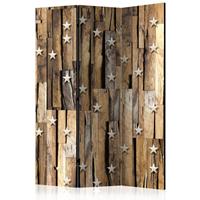 ARTGEIST 3teiliges Paravent Wooden Constellat cm 135x172 - 