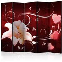 ARTGEIST 5teiliges Paravent Love Message II cm 225x172 - 